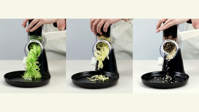 Amazon.com: Maxceysen Rotary Cheese Grater with Handle